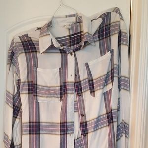 High low flannel